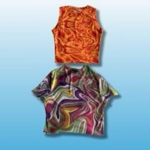 2 for 1 - Y2K Tiny Tops